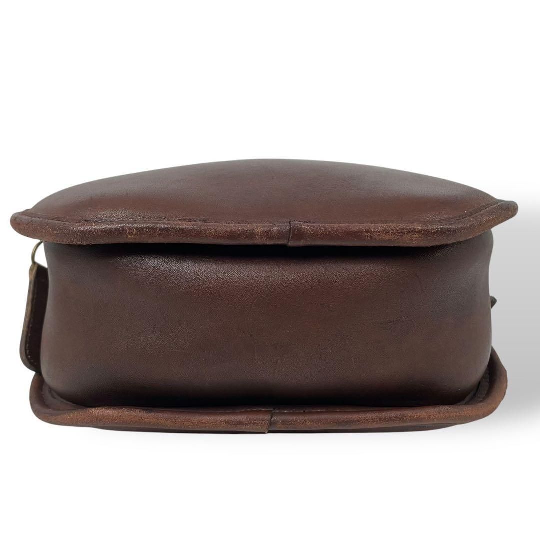 美品 4749 OLD COACH オールドコーチ ショルダーバッグ ブラウン