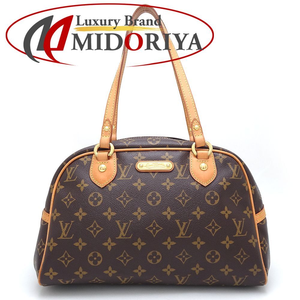 LOUIS VUITTON ルイヴィトン モノグラム モントルグイユPM M95565 ショルダーバッグ ブラウン/351532【中古】 - メルカリ