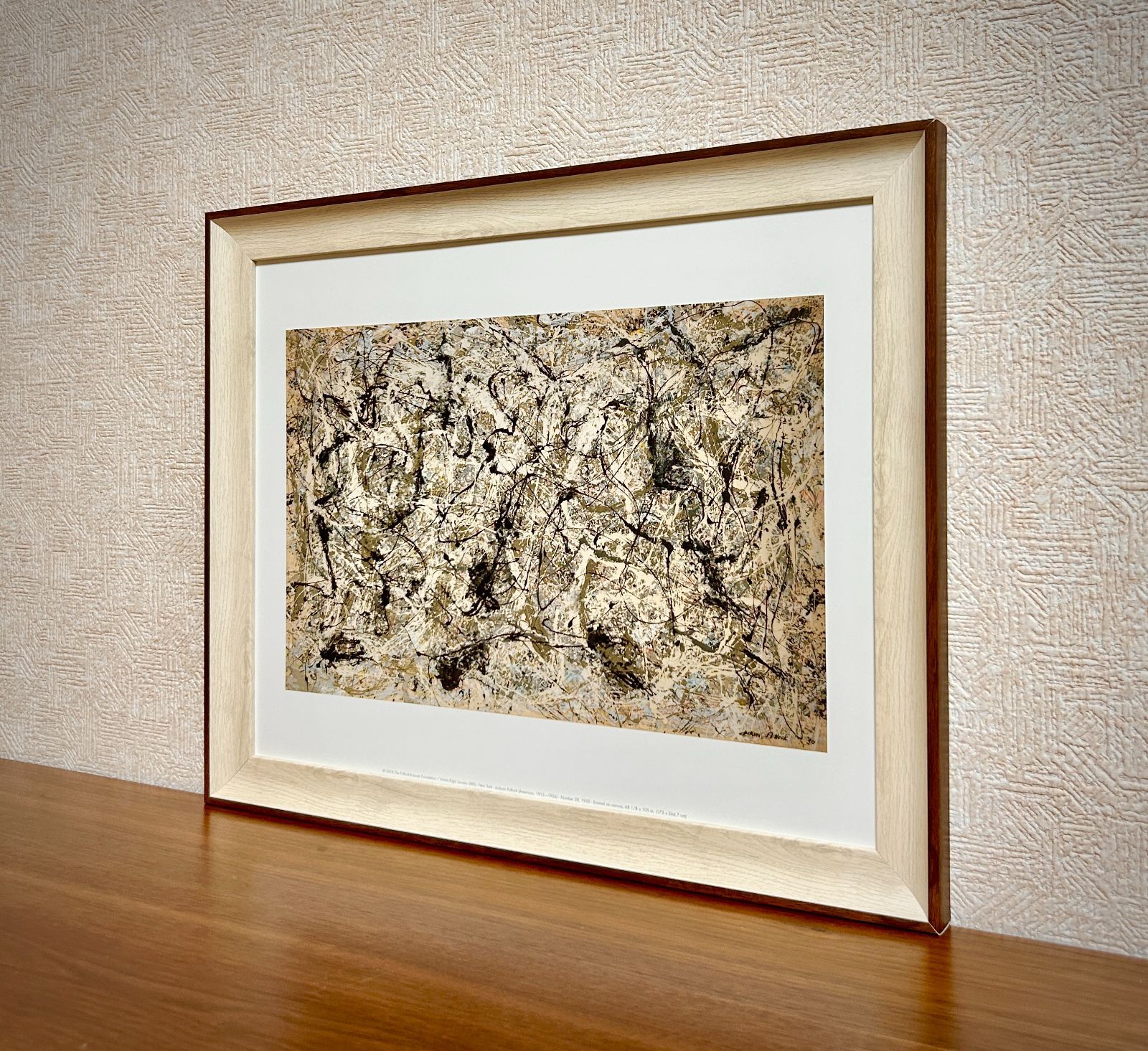 新品☆額縁付アートポスター☆ジャクソンポロック☆Jackson