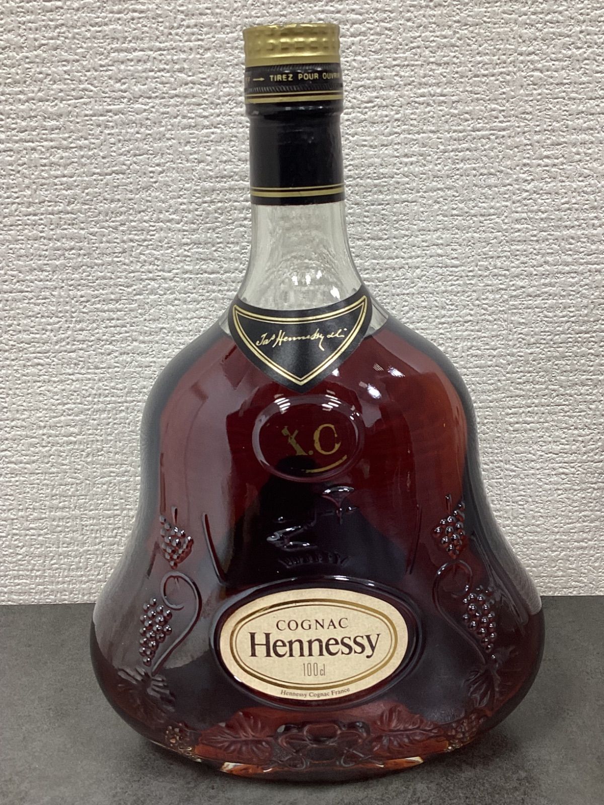 ヘネシー X.O 1000ml 金キャップ 古酒 未開栓 - メルカリ