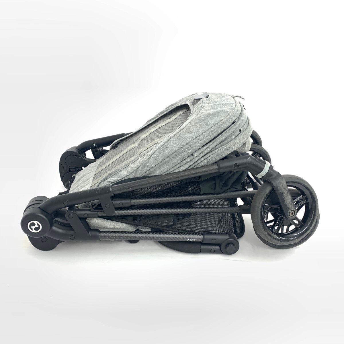 cybex サイベックス メリオ ベビーカー ブラック/グレー カーボン