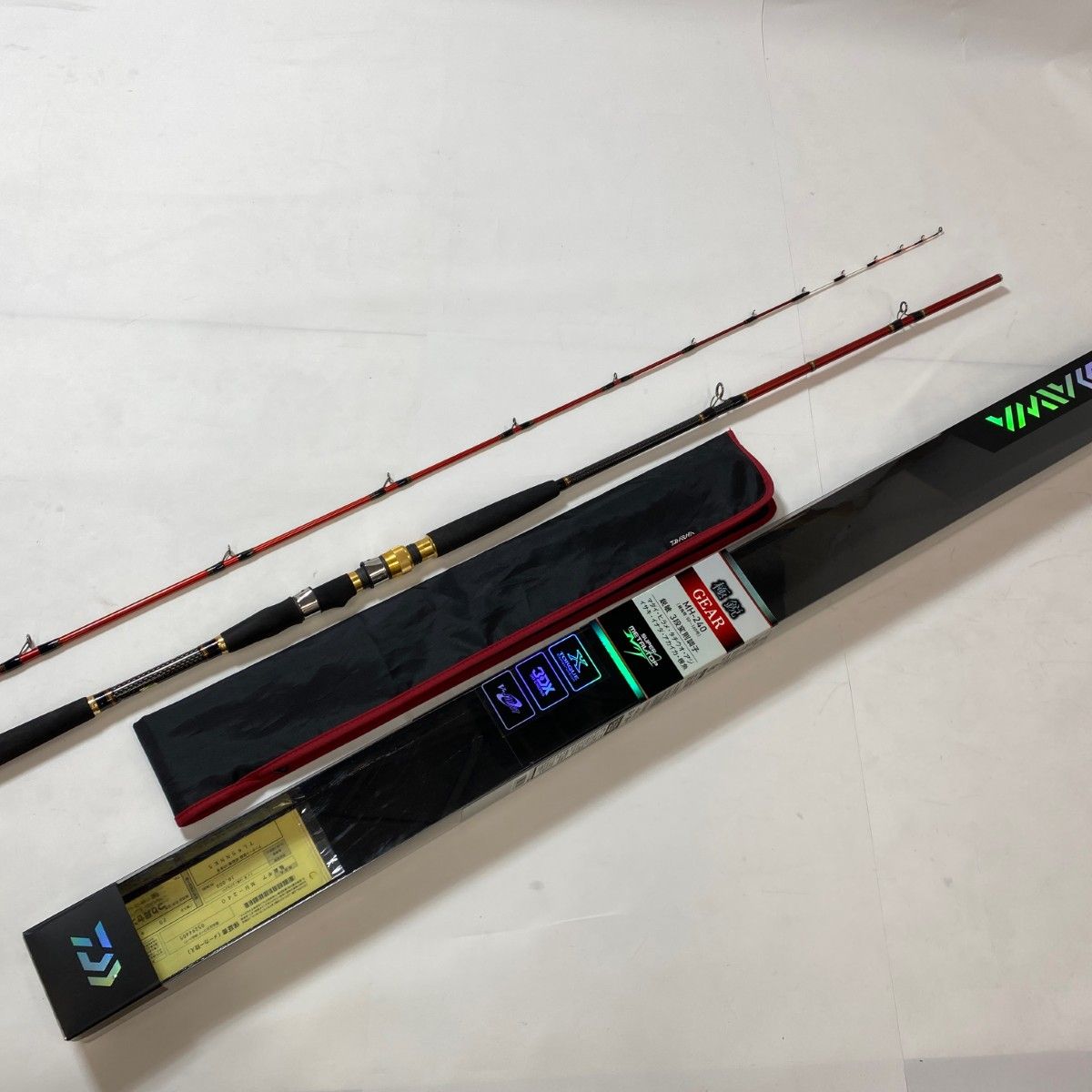 ΨΨDAIWA ダイワ 船竿 極鋭 ギア MH-240 袋付 セール 05294405 ΨΨDAIWA