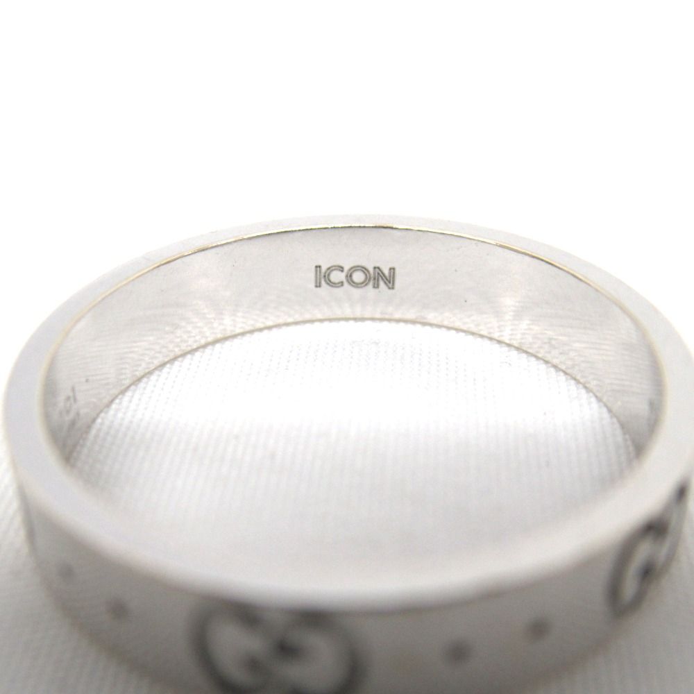 グッチ リング・指輪 インターロッキングG ICON #17 KR222341 中古