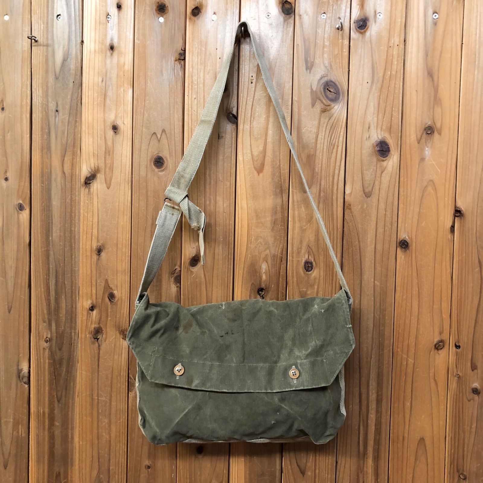 BREAD BAG ブレッドバック フランス軍 VINTAGE 40s m38 BREAD BAG ブレッドバック フランス軍 VINTAGE 40s French Army Bread