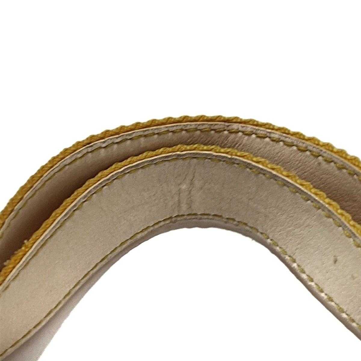 グレーベージュ×ダークイエロー×アイボリー