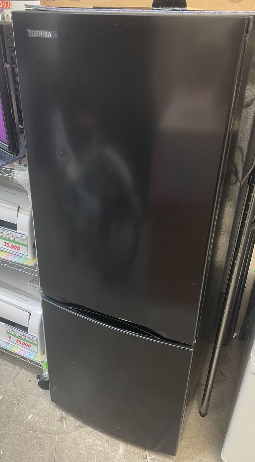 東芝 2ドア 153L 2025年製 GR-U15BS K