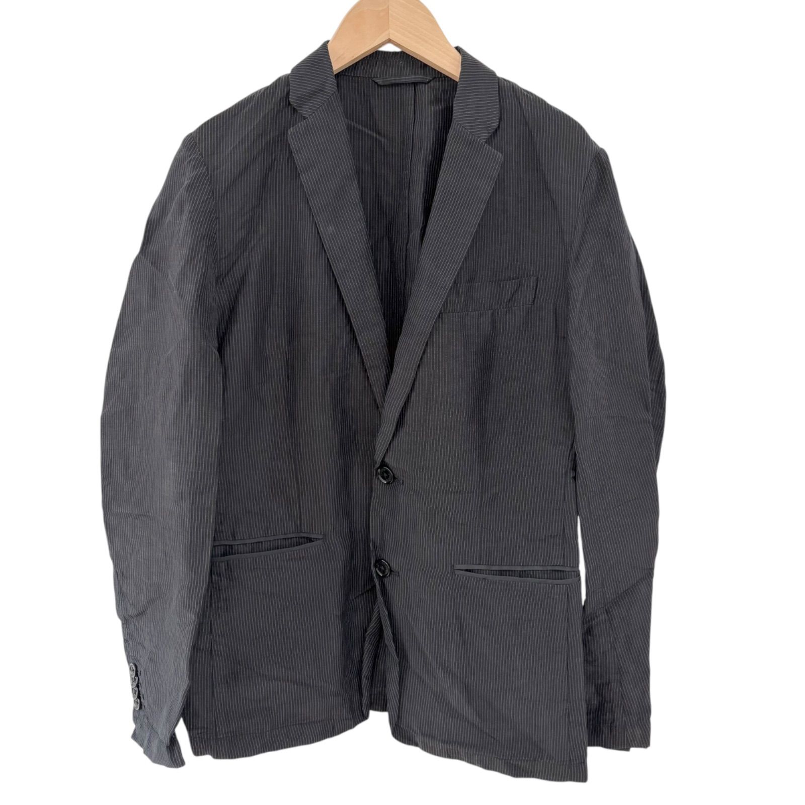 SHOOP テーラードジャケット M ストライプ ブラック シュープ COMBAT WOOL SETUP JACKET (CORDURA fabric)｜CONVERSE TOKYO