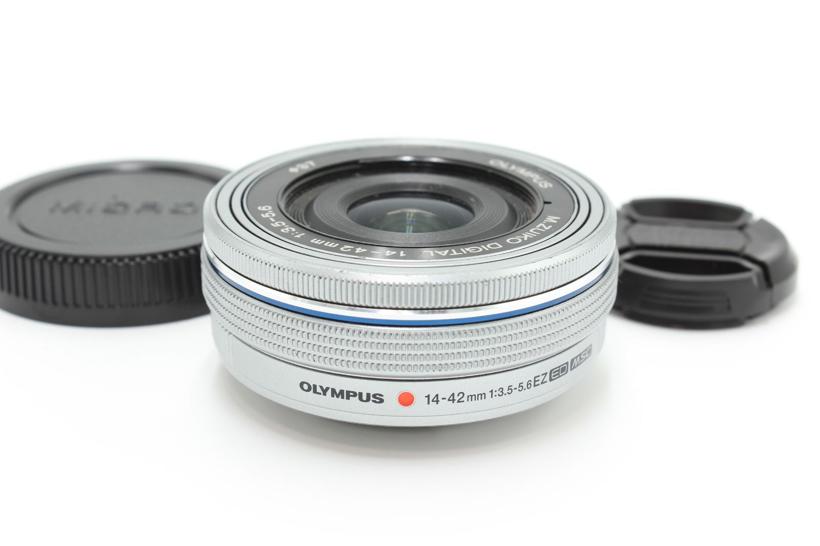 OM SYSTEM/オリンパス OLYMPUS 電動式パンケーキズームレンズ M.ZUIKO DIGITAL ED 14-42mm F3.5-5.6 EZ SLV