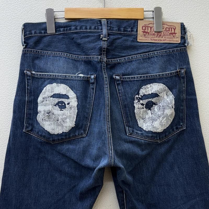 A BATHING APE アベイシングエイプ パンツ デニム、ジーンズ BAPE 