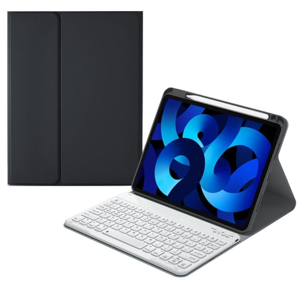 【数量限定】球状くぼみ アップルペンシル収納 入力しやすい iPad iPad 6 9.7 ケース キーボード付き キーボード カバー 分離式 iPadAir2 マグネット Bluetooth 第5世代 キーボード (iPad5/iPad6/Air2 第6世