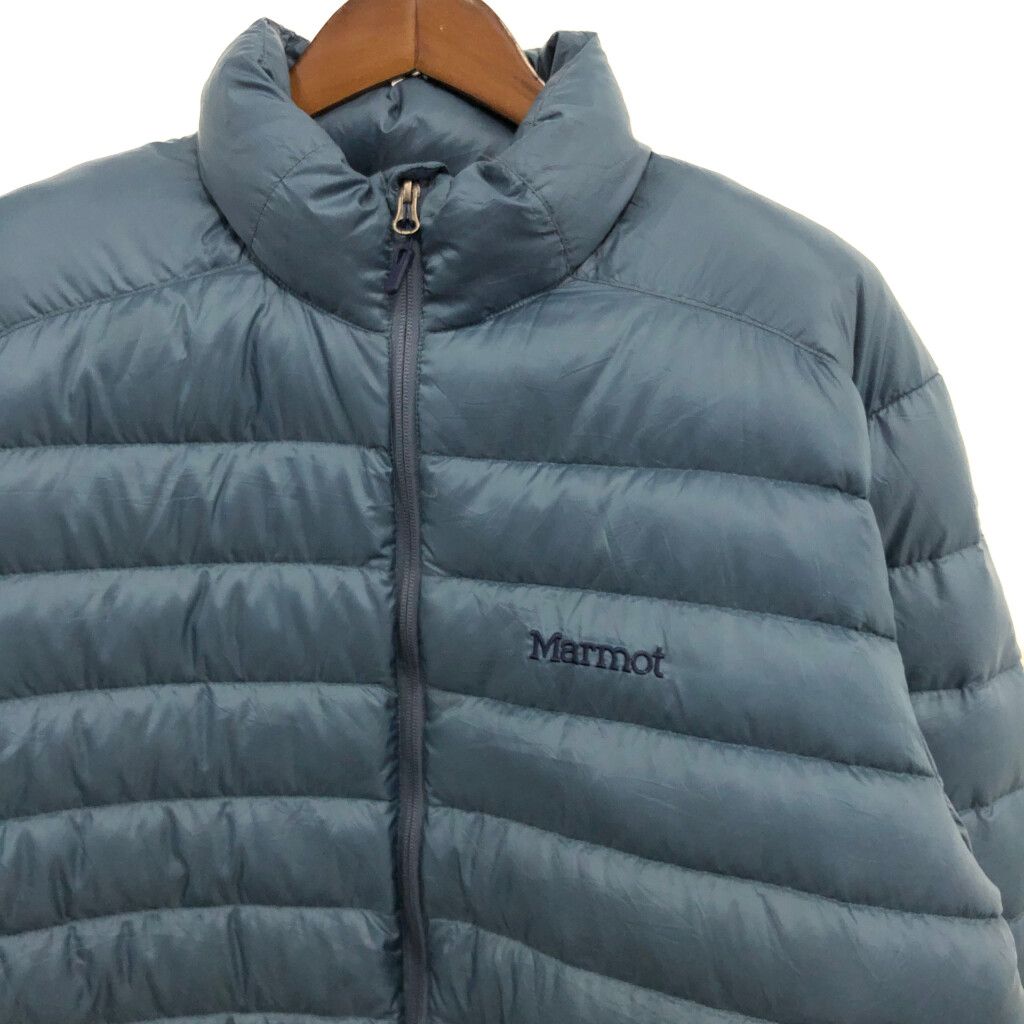 B品】 MARMOT マーモット 700 FILL ダウンジャケット アウトドア 大きいサイズ カジュアル 防寒 ブルー (メンズ XXL) 中古  古着 Q0806 - メルカリ