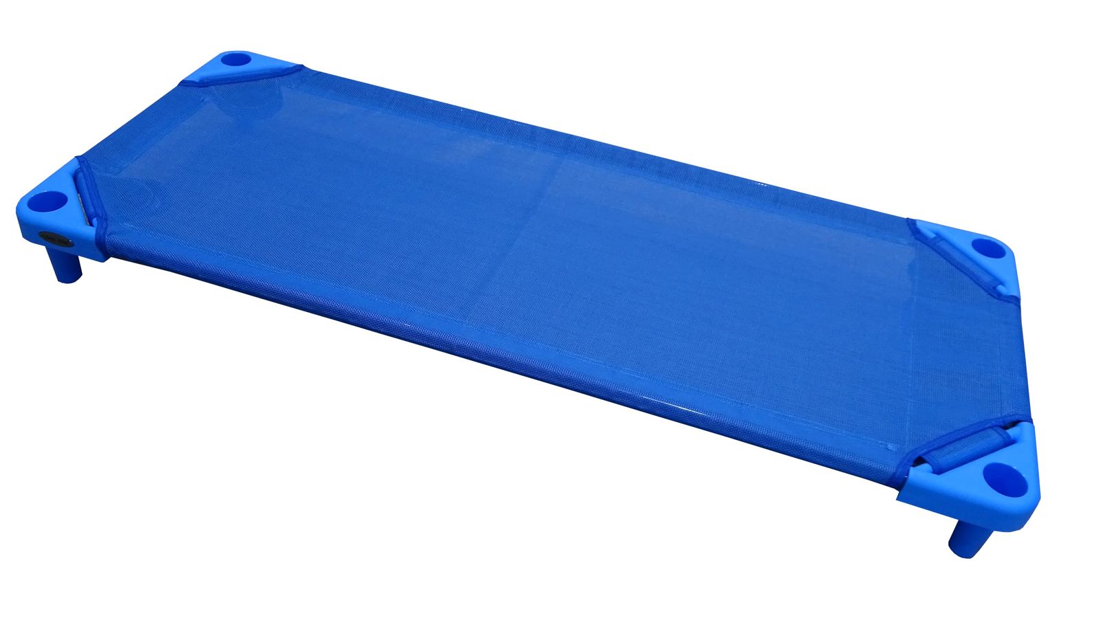 エンドー スタッキング式 抗菌 お昼寝コット ブルー 130サイズ