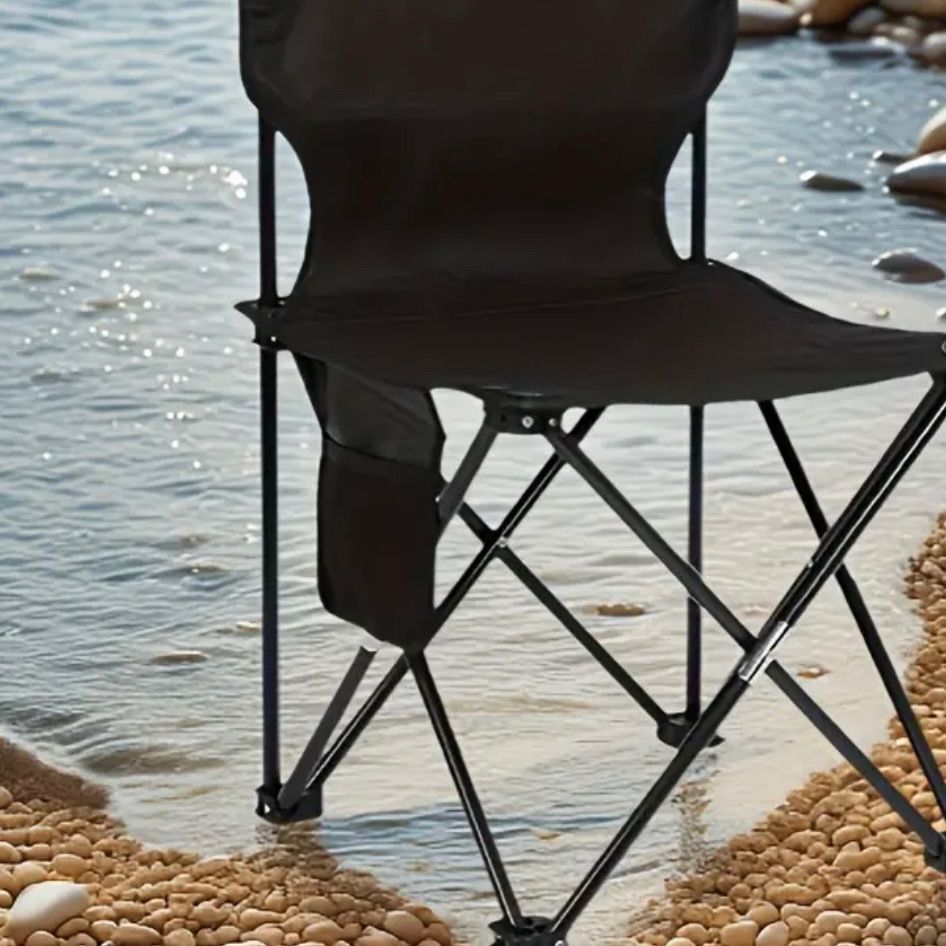 チェア ポータブル折りたたみ式設計 耐久性チタン合金使用 四角