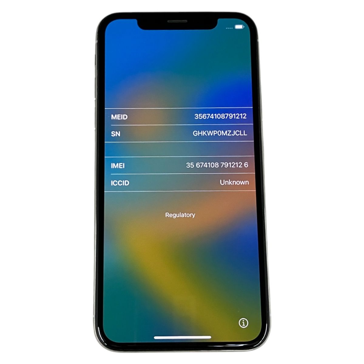 Apple iPhone X NQAY2J/A 64GB SIMロック有 docomo