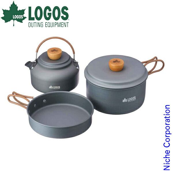 ロゴス クッカー＆ケトルセット 81210212