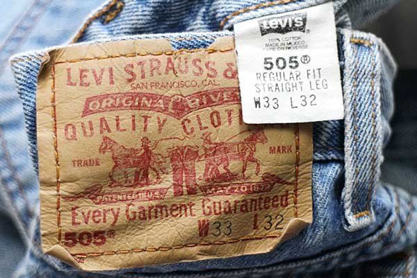 00s メキシコ製 Levi'sリーバイス 505 デニムパンツ w33 L32☆SDP1979 ...