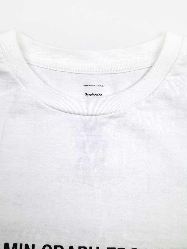 Graphpaper グラフペーパー 23SS LIMITED EDITION BENJAMIN EDGAR S/S Oversized Tee  Tシャツ ホワイト F - メルカリ