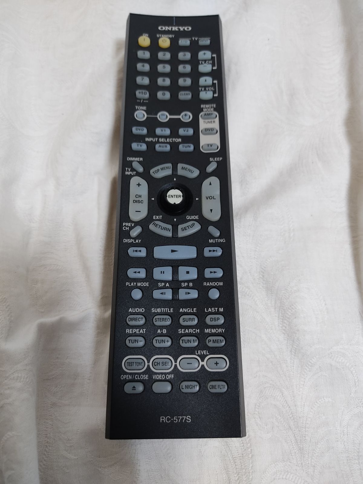 オンキョー オーディオリモコン RC-577S ONKYO オンキョー RC-577S TX-L55用リモコン デジタルアンプ