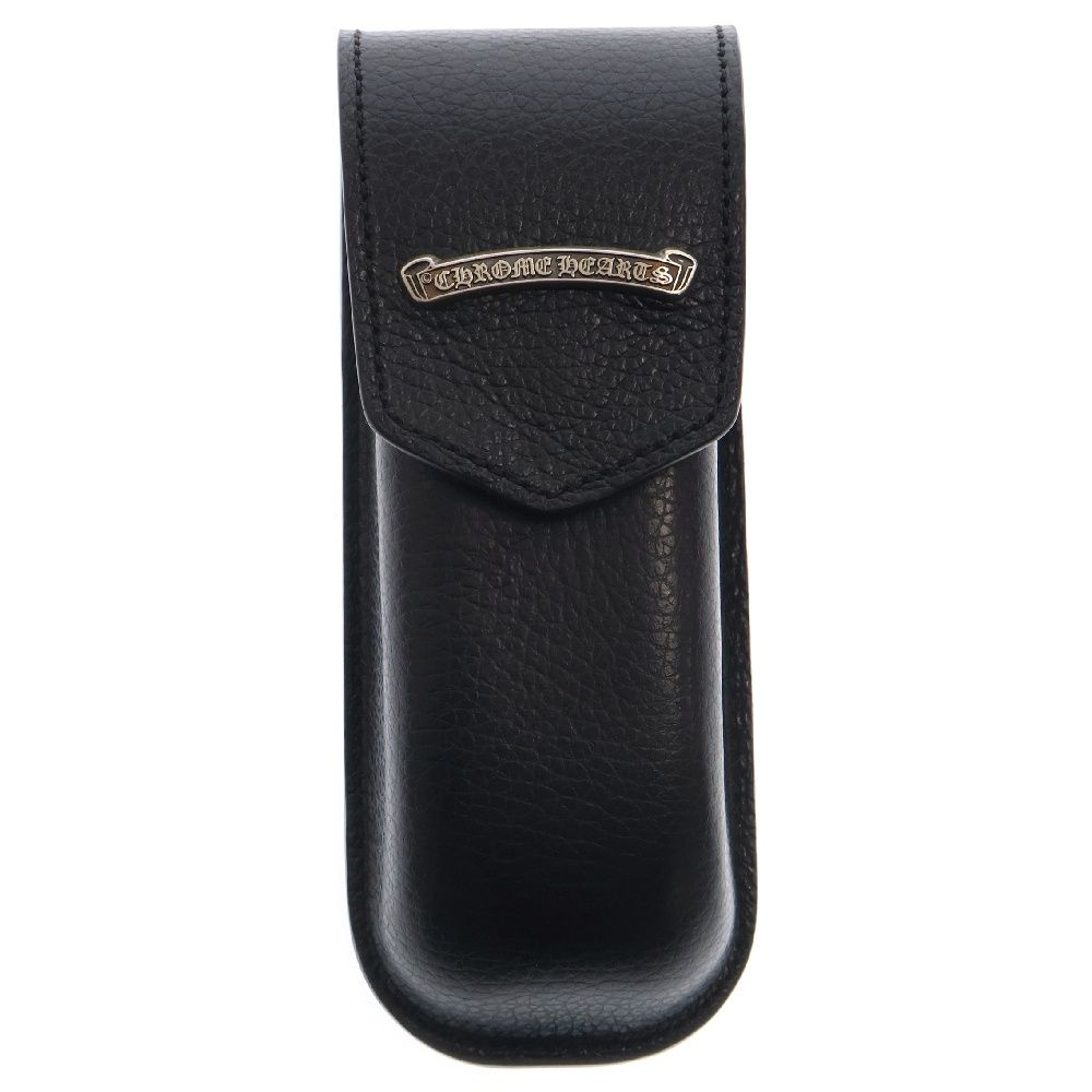 CHROME HEARTS (クロムハーツ) レザーアイウェアケース 眼鏡