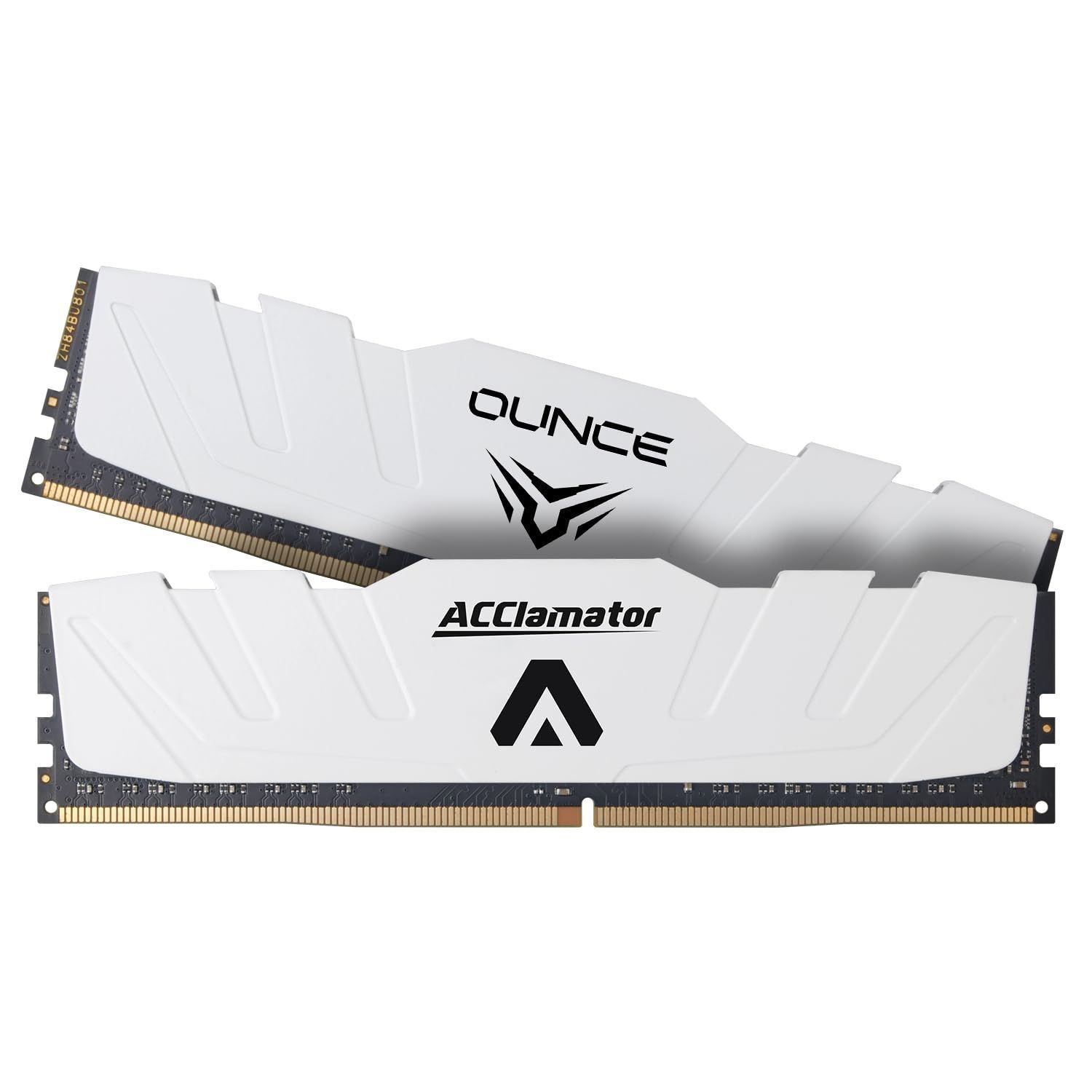 16GB-3200×2 白 32GB 3200MHz DDR4 Memory / PC4-25600 CL22 1.2V