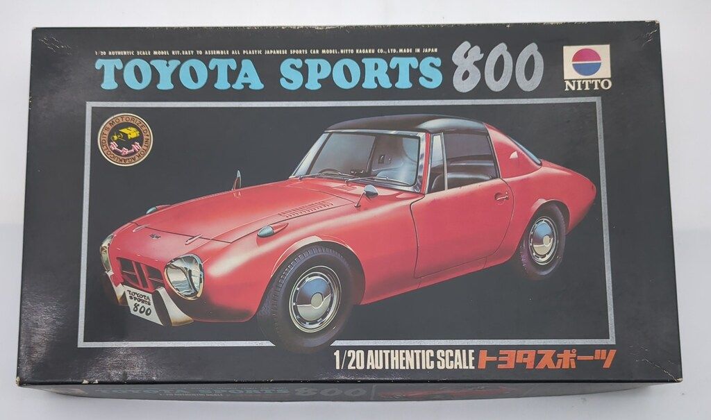 日東科学 1|20 黒箱 モーターライズ トヨタスポーツ800 461