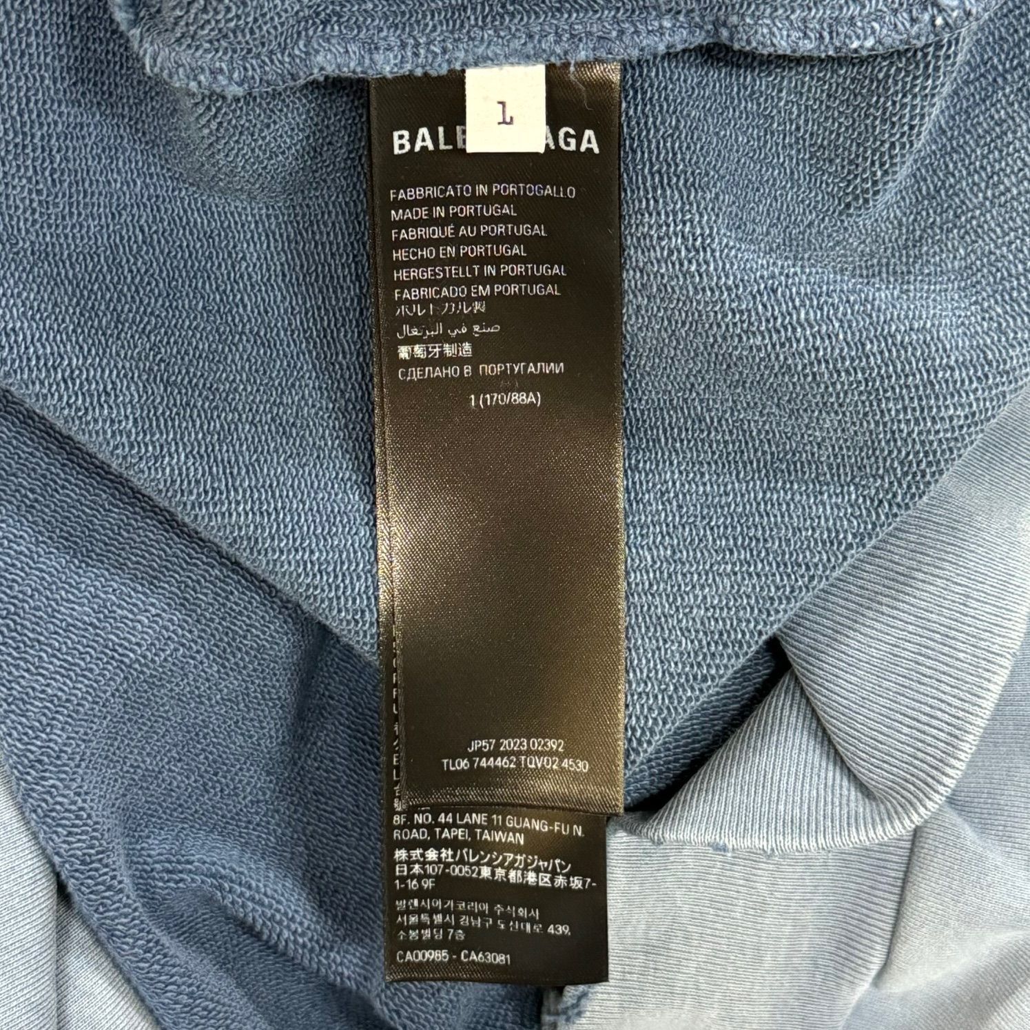 定価199100円 国内正規 BALENCIAGA 24SS Paris Moon Hoodie パリ
