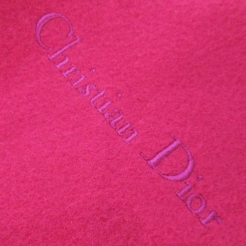 Anna　超美品　Dior マフラー ロゴ刺繍 フリンジ付き Amazon.co.jp: [Dior] (ディオール) フリンジ ロゴ オブリーク