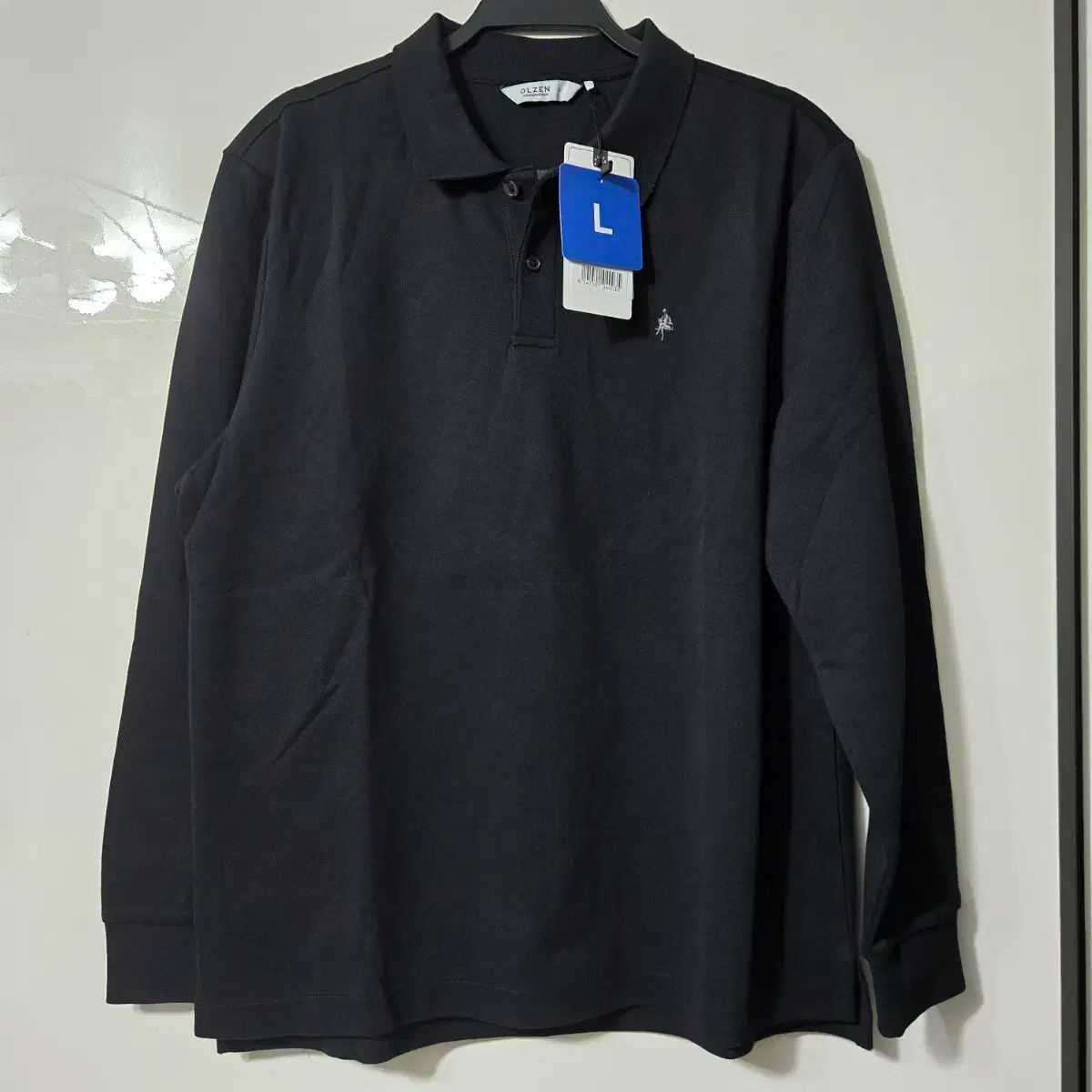 OLZEN(オルゼン) メンズ 長袖 ポロTシャツ L サイズ 新品