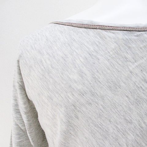 ブルネロクチネリ BRUNELLO CUCINELLI 長袖 カットソー S 灰系