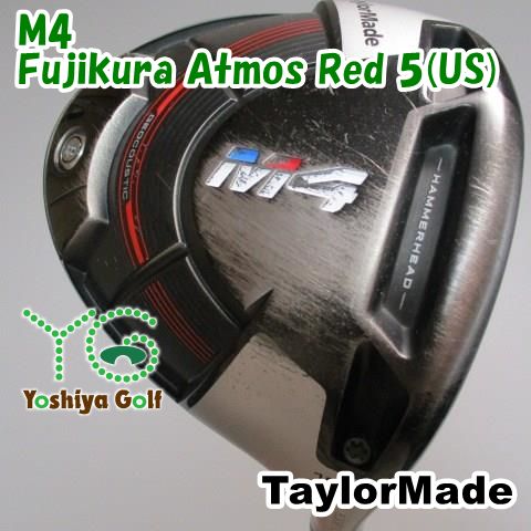 通販限定■ ドライバー テーラーメイド M4/Fujikura Atmos Red 5(US)/S/10.5[102599]