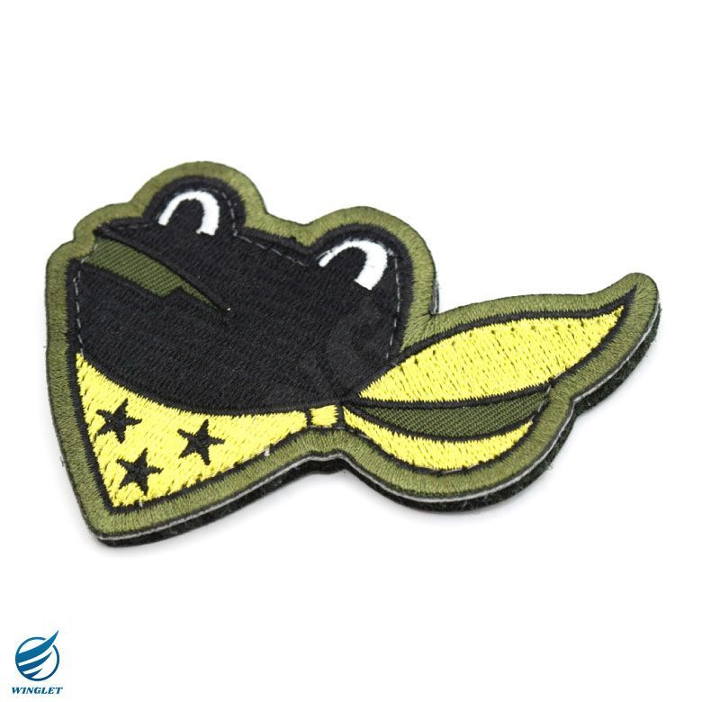 航空自衛隊 第301飛行隊 尾翼マーク 刺繍 ワッペン 両面