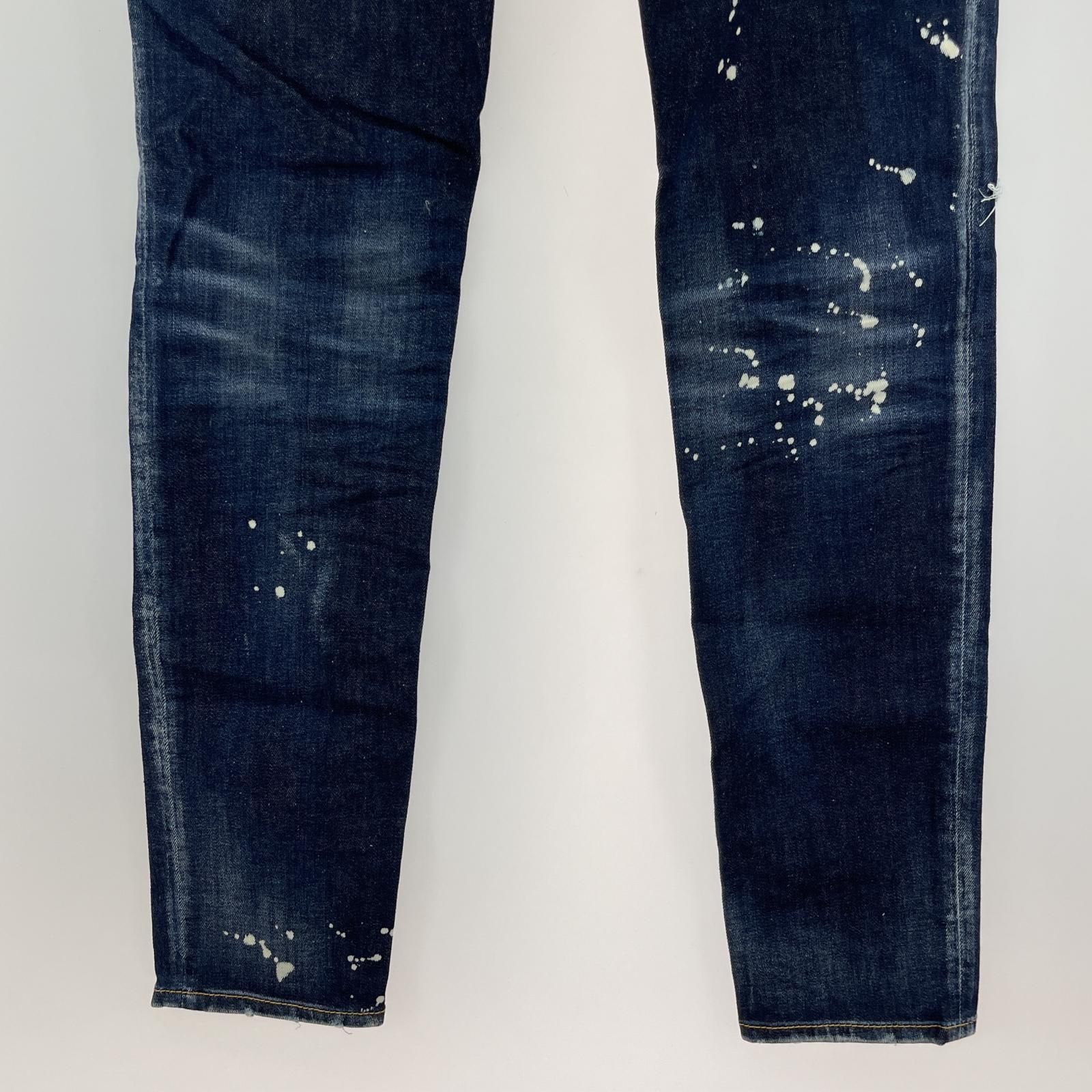 DSQUARED2 ディースクエアード ダメージデニムパンツ size46