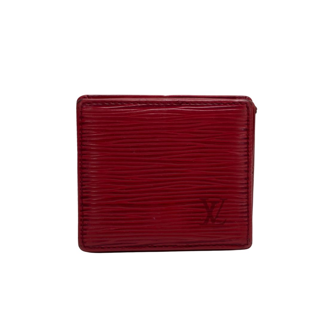 2465 LOUIS VUITTON ルイヴィトン エピ レッド 赤 コインケース