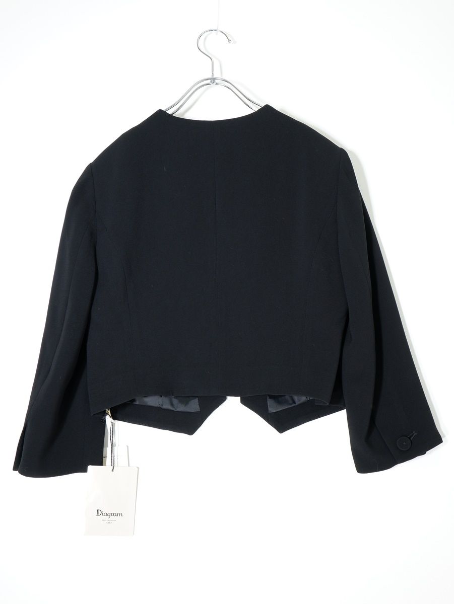 美品！ジョーゼットボレロジャケット　ダイアグラム　グレースコンチネンタル Diagram GRACE CONTINENTALダイアグラム グレースコンチネンタル