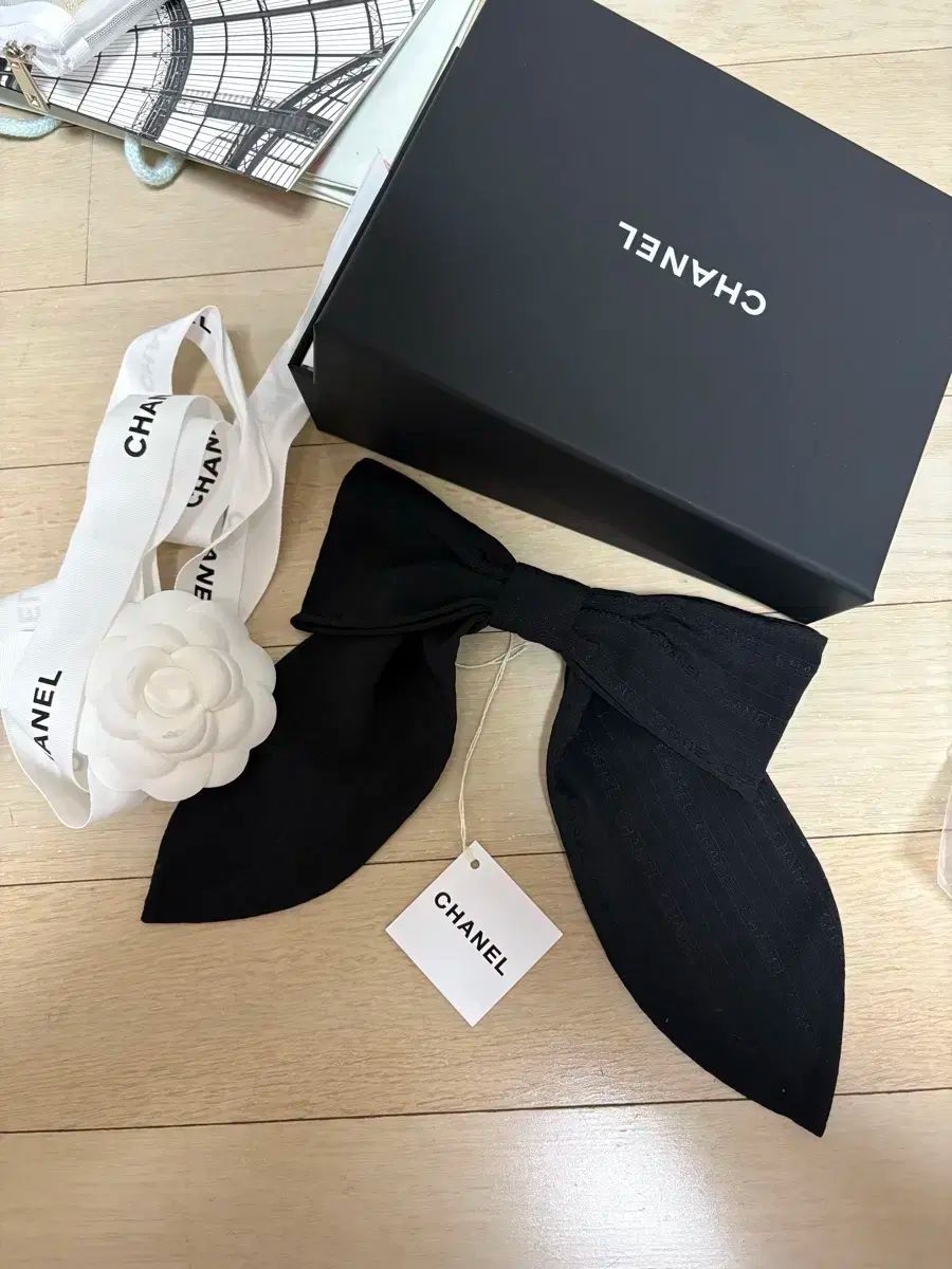 CHANEL(シャネル ) 正規品 リボンヘアピン
