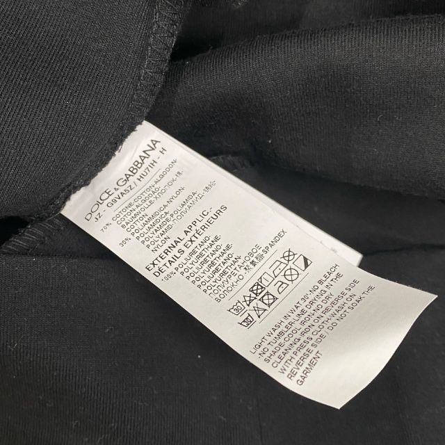 DOLCE & GABBANA ロコ レタリンク 水着 トッフ 【関税込】 訳有未使用 ドルチェ&ガッバーナ G9VA5ZHU7IHN0000 ドルガバ D&G