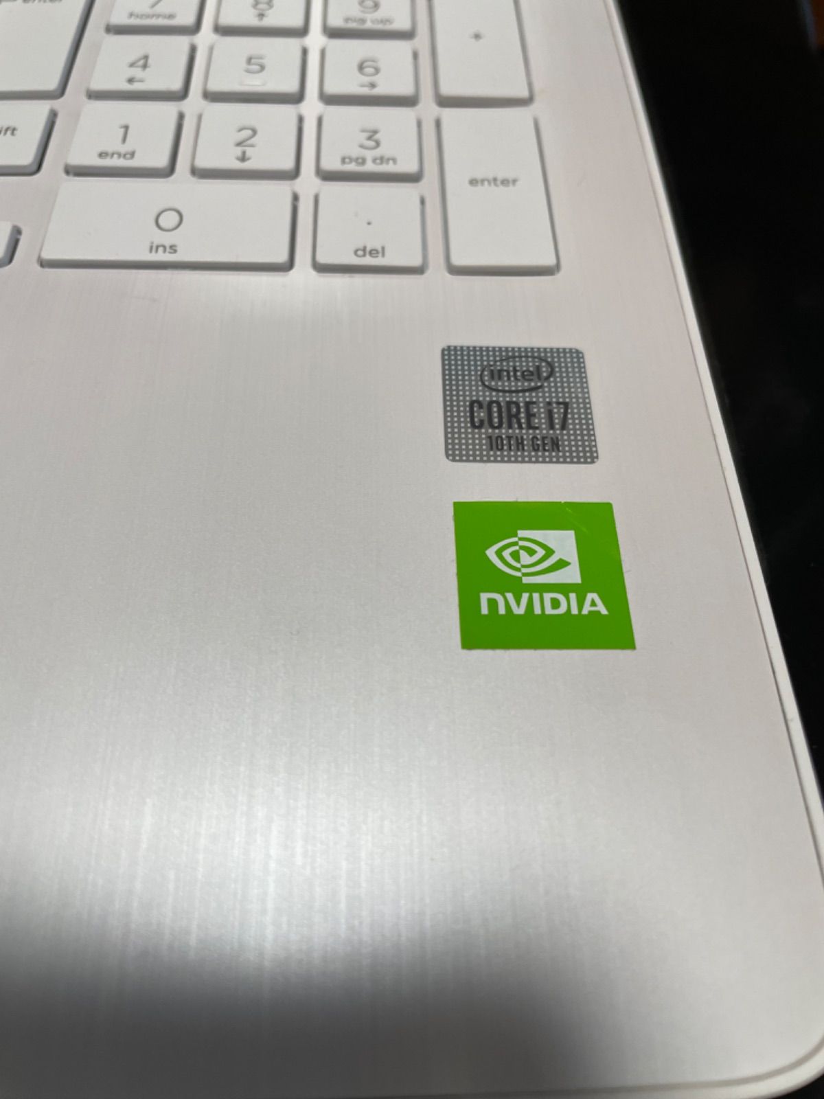 HP 第10世代Corei7 GeForce MX130 8GB 128+1TB - メルカリ