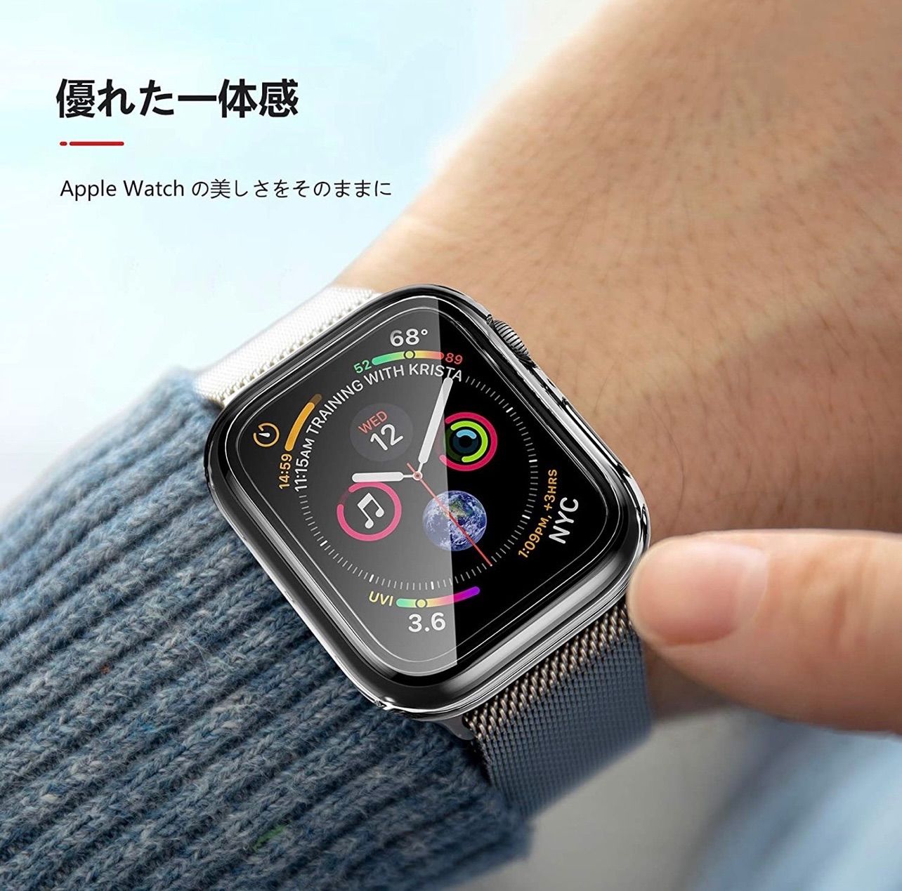 Apple Watch Series8 7 6 5 4 SE用バンドハッピーさん正常に使用していただけます防水