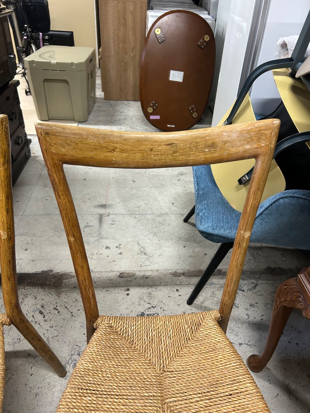 ペーパーコードラタンマニラチェア 2脚◇CONRAN MANIRA 籐 【2脚セット