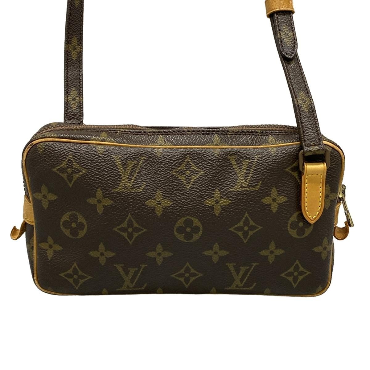 LOUIS VUITTON(ルイヴィトン) ショルダーバッグ モノグラム ポシェットマルリーバンドリエール M51828 - - メルカリ