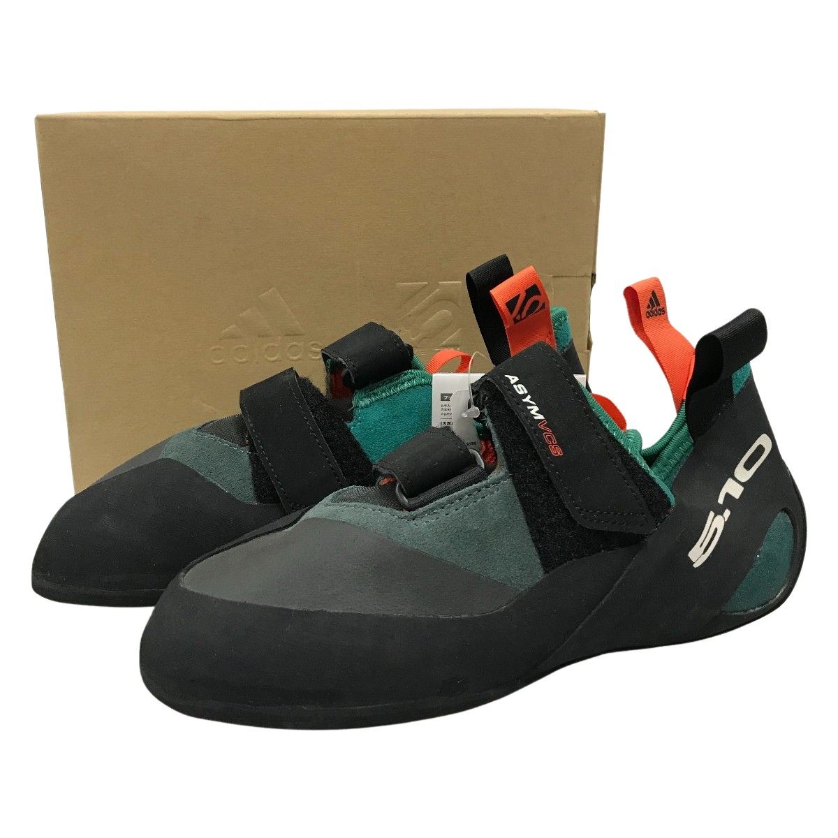 ##adidas アディダス  ASYM クライミングシューズ 27cm BC0859 アクティブグリーン/コアブラック