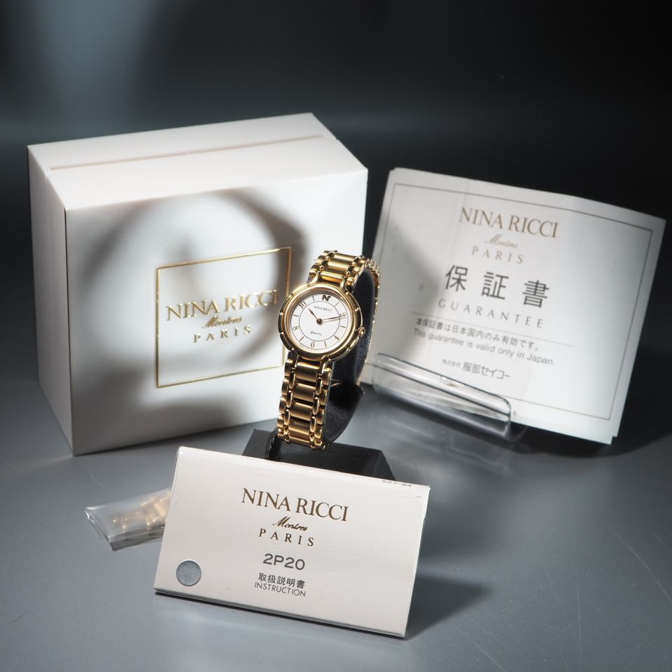 NINARICCI(ニナリッチ) 腕時計 2P20-0490 レディース 白 NINARICCI(ニナリッチ) 腕時計 2P20-0490 レディース 白 - メルカリ