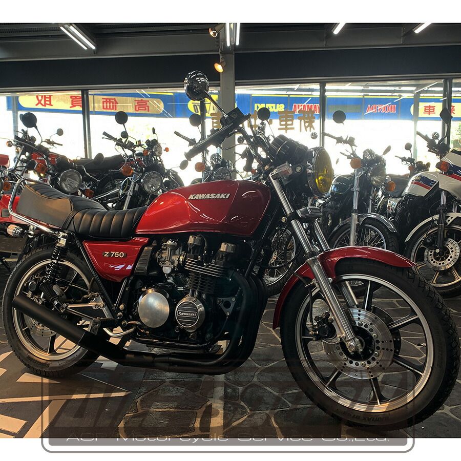 Z750FX 2型/3型 エルサウンド ショート管 ブラック マフラー