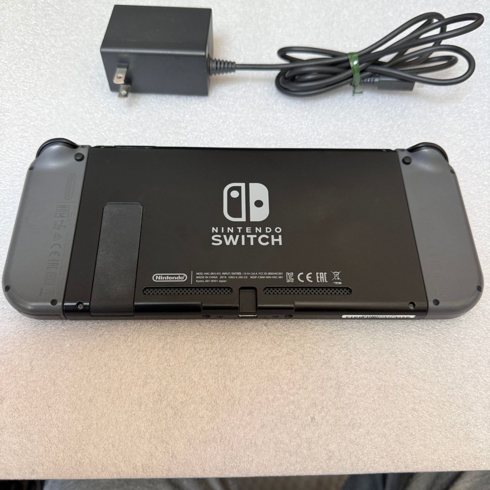 ☆正常動作品 Nintendo ニンテンドー Switch スイッチ HAC-001 グレー