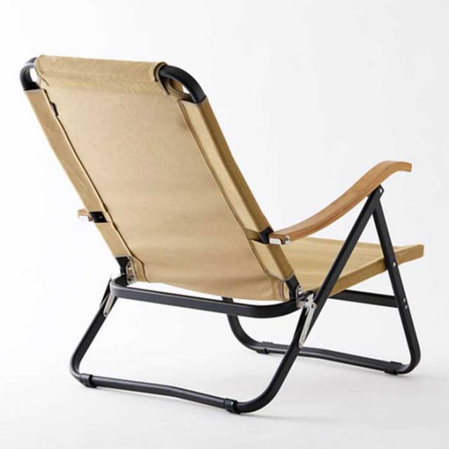 FLIPSTICK アウトドアチェア イエロー クッション付き