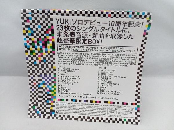 Tシャツ欠品 YUKI CD POWERS OF TEN(完全生産限定盤)(DVD付