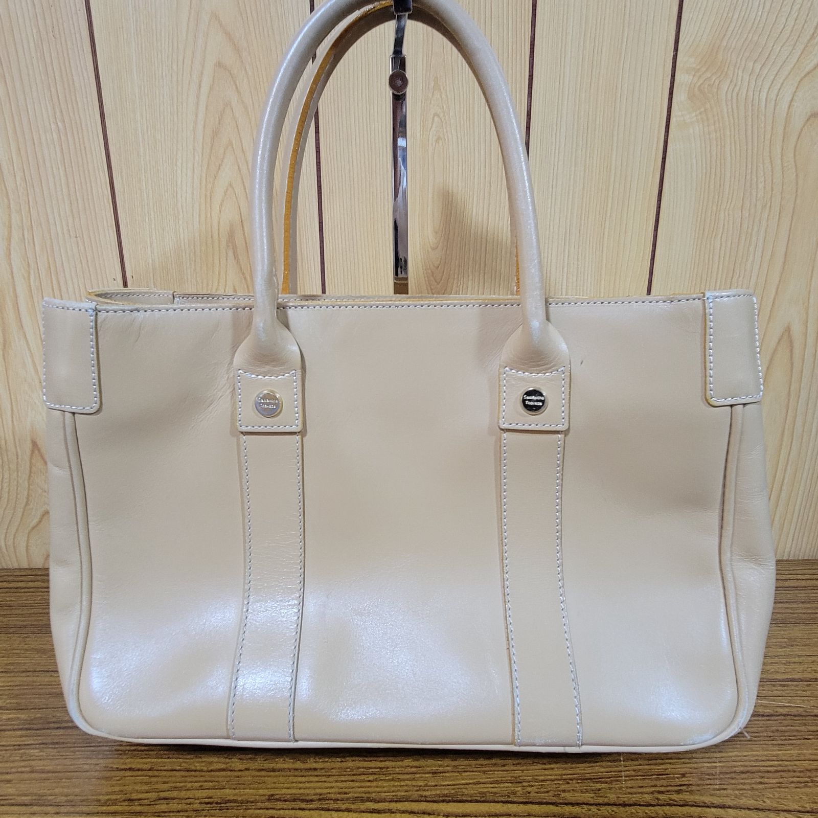 Samantha Thavasa ベージュトートバッグ 11 Samantha Thavasa サマンサタバサ トートバッグ ベージュ - メルカリ