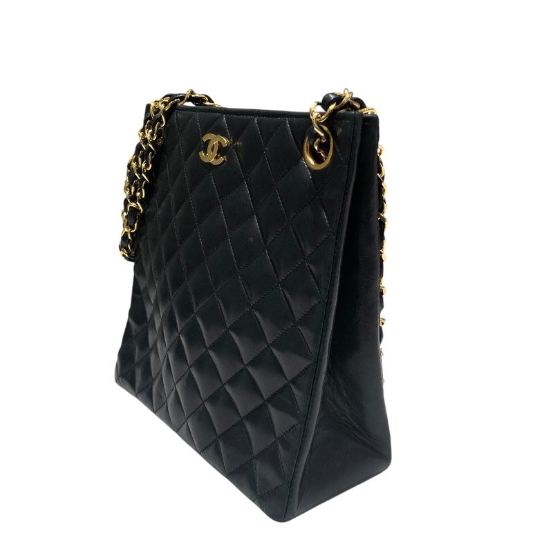 シャネル CHANEL マトラッセチェーンショルダー ブラック GD金具 シャネル CHANEL マトラッセチェーンショルダー ブラック GD金具