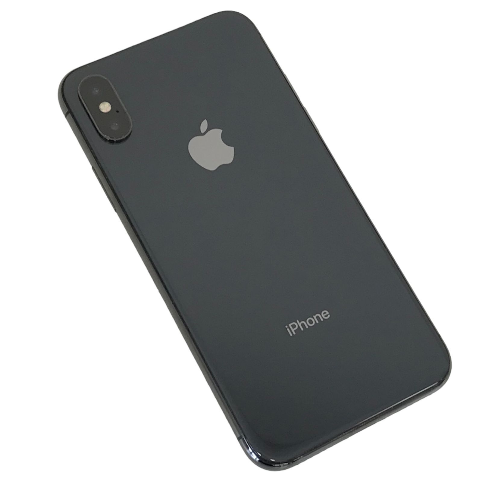 爆買い低価iPhone X スペースグレー 64GB SIMロック解除済み スマートフォン本体