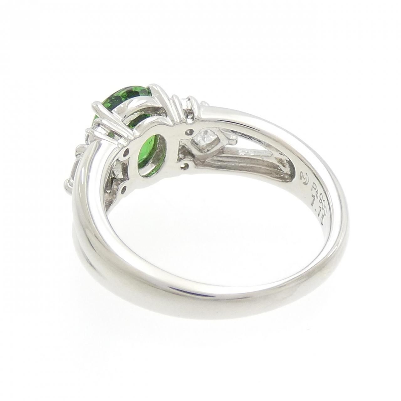 タサキ TASAKI 計1.54ct トルマリン＊ダイヤ リング タサキ TASAKI 計1.54ct トルマリン＊ダイヤ リング